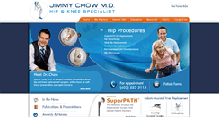 Desktop Screenshot of chowhipandknee.com